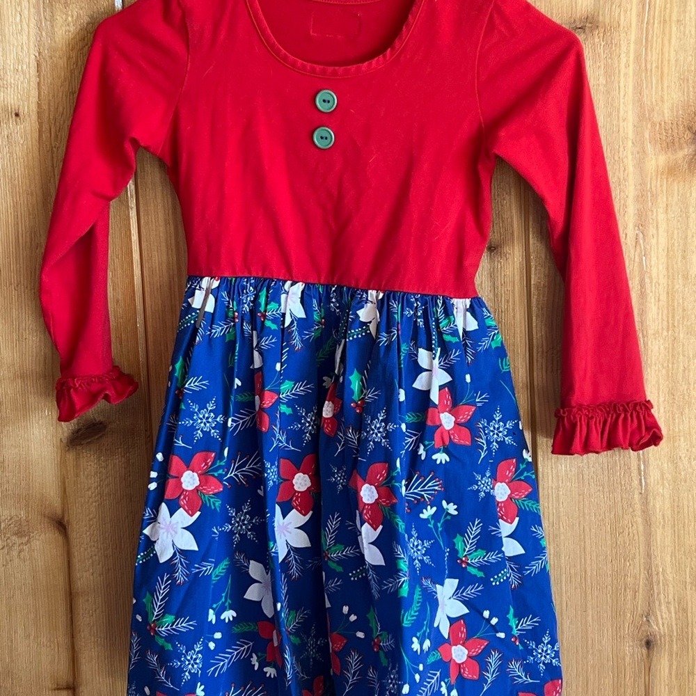 Eleanor Rose Rhonda Dress -Pointsettia